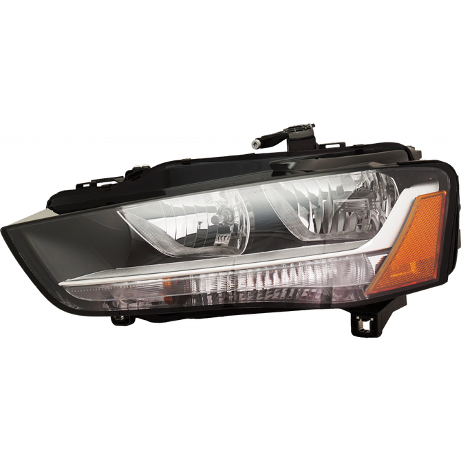 KarParts360: For Audi A4 Headlight Assembly 2012 13 14 15 2016 Black Housing CAPA Certified (CLX-M0-346-1116L-AC2-CL360A1-PARENT1)