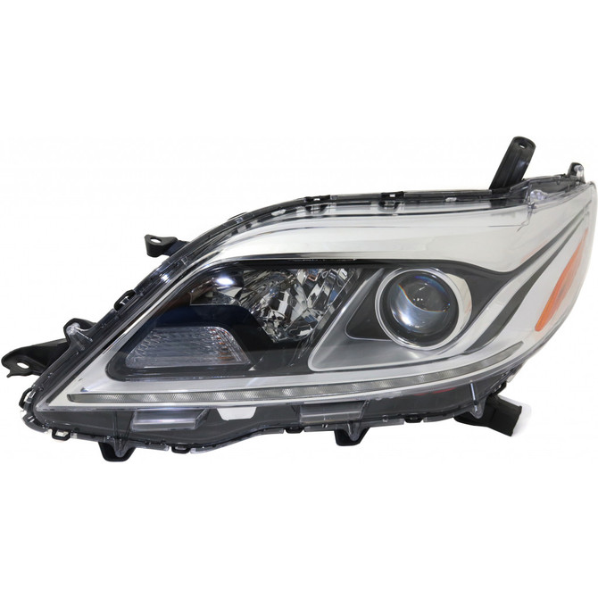 KarParts360: Fits Toyota SIENNA Headlight Assembly 2015 16 17 2018 | w/Bulbs | CAPA Certified (CLX-M0-312-11F7L-AC1-CL360A1-PARENT1)