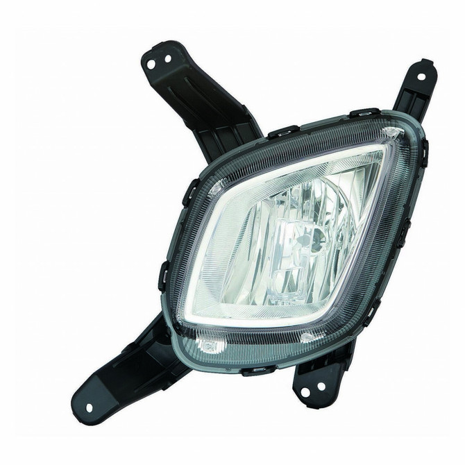 KarParts360: For 2016 2017 2018 KIA SORENTO Fog Light Assembly  Side w/Bulbs Replaces KI2592138 CAPA Certified (CLX-M0-323-2043L-AC-CL360A1-PARENT1)