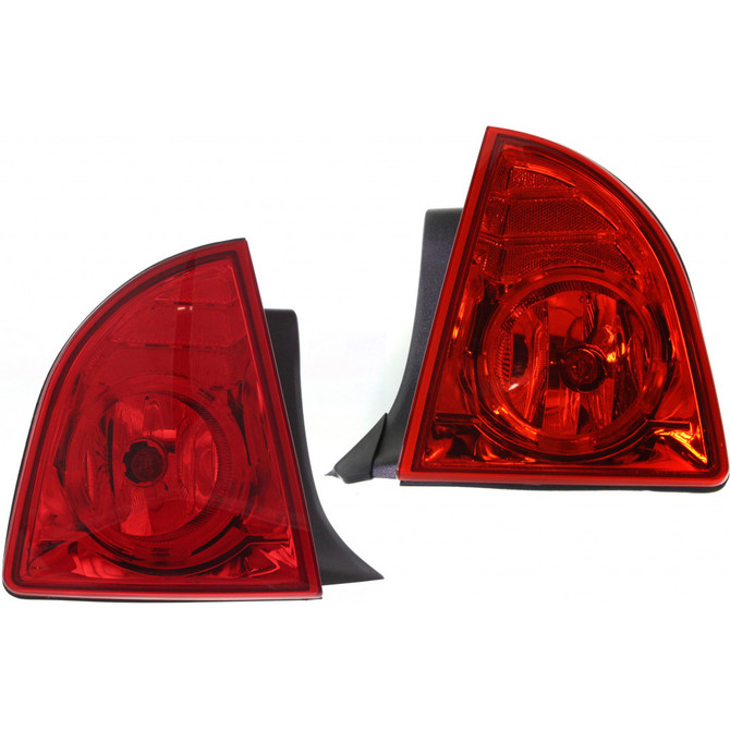 For 2008-2012 Chevy Malibu Tail Light Driver and Passenger Side Bulbs Included CAPA Certified GM2800224, GM2801224 | 25879098 LS/LT (PLX-M0-11-6266-00-9)