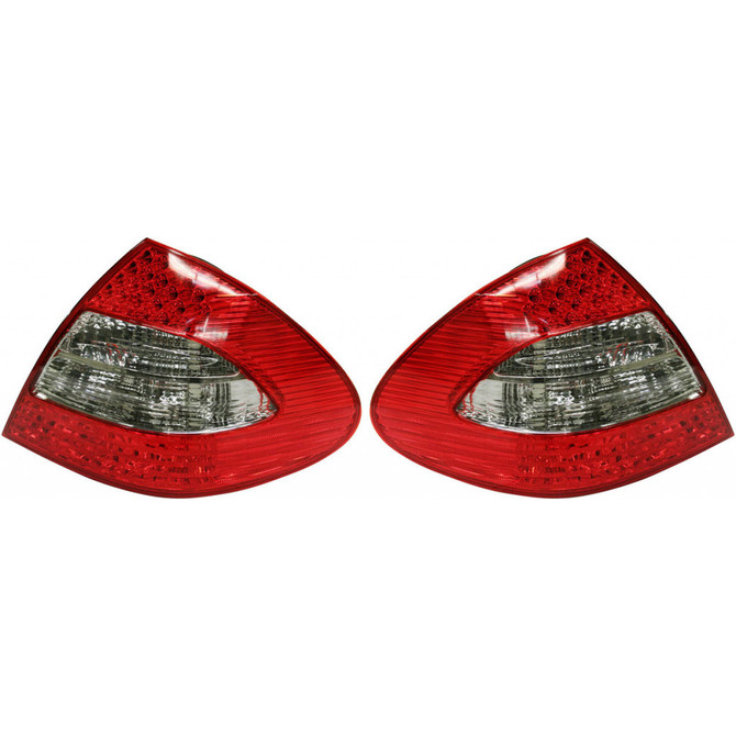CarLights360: For 2008 2009 Mercedes-Benz E300 Tail Light Assembly Driver and Passenger Side DOT Certified LED - Replaces MB2800122 (Vehicle Trim: w/ Appearance Pkg) (PLX-M0-11-11788-01-1-CL360A2)