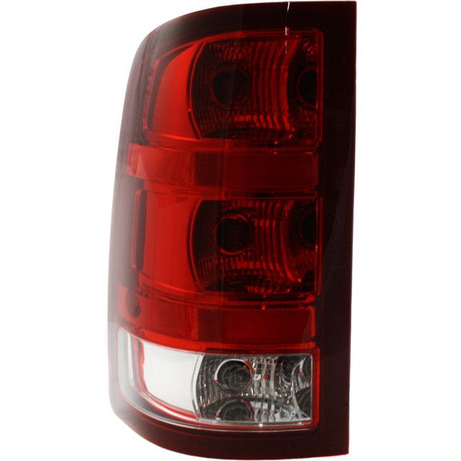 For GMC Sierra 1500 Tail Light Assembly 2008 2009 Driver Side 1st Design CAPA Certified For GM2800208 (Vehicle Trim: SL WT) (CLX-M0-11-6224-00-9-CL360A4)