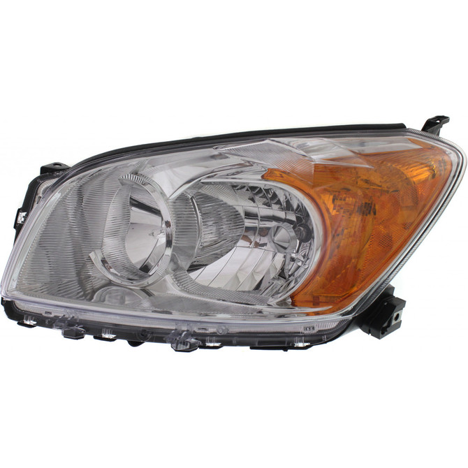 CarLights360: For 2009 2010 2011 2012 TOYOTA RAV4 Head Light Assembly Driver Side w/Bulbs - (CAPA Certified) Replacement for TO2502205 (CLX-M1-311-11B2L-ACN1-CL360A1)