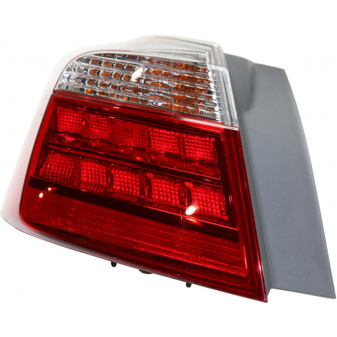 CarLights360: For 2013 2014 HONDA ACCORD Tail Light Assembly Driver Side w/Bulbs - (DOT Certified) Replacement for HO2804103 (CLX-M1-316-19A5L-AF-CL360A1)