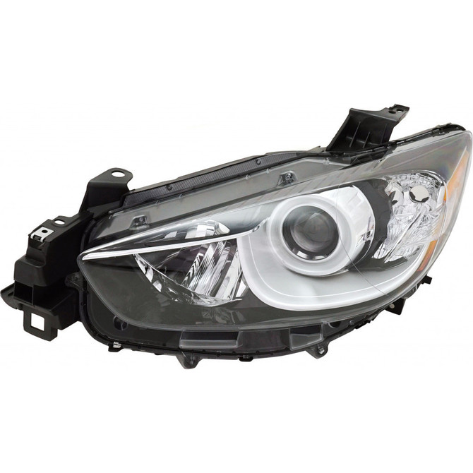 CarLights360: For 2013 2014 2015 2016 MAZDA CX-5 Head Light Assembly Driver Side - (DOT Certified) Replacement for MA2518146 (CLX-M1-315-1147L-UF-CL360A1)