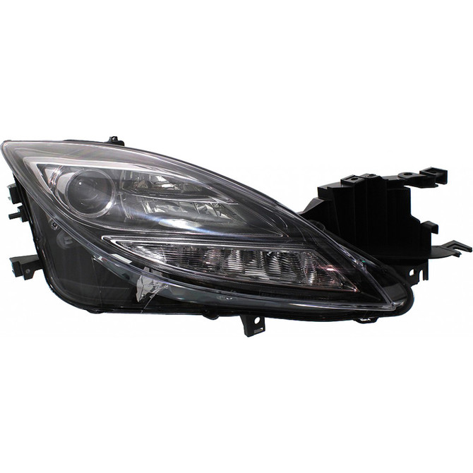 CarLights360: For 2009 2010 MAZDA 6 Head Light Assembly Passenger w/o bulbs and ballast HID Type (Black Housing) - Replacement for MA2519119 (CLX-M1-315-1138RMUSHM2-CL360A1)