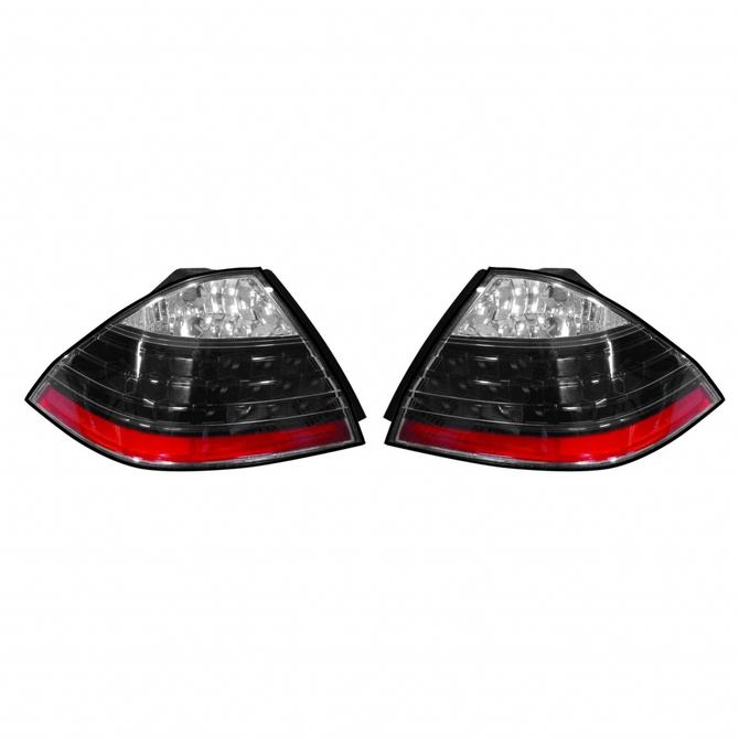 For Honda Accord Sedan 2006-2008 Tail Light LED Black Pair Driver and Passenger Side HO2811262 (CLX-M1-316-1978P-US2C)