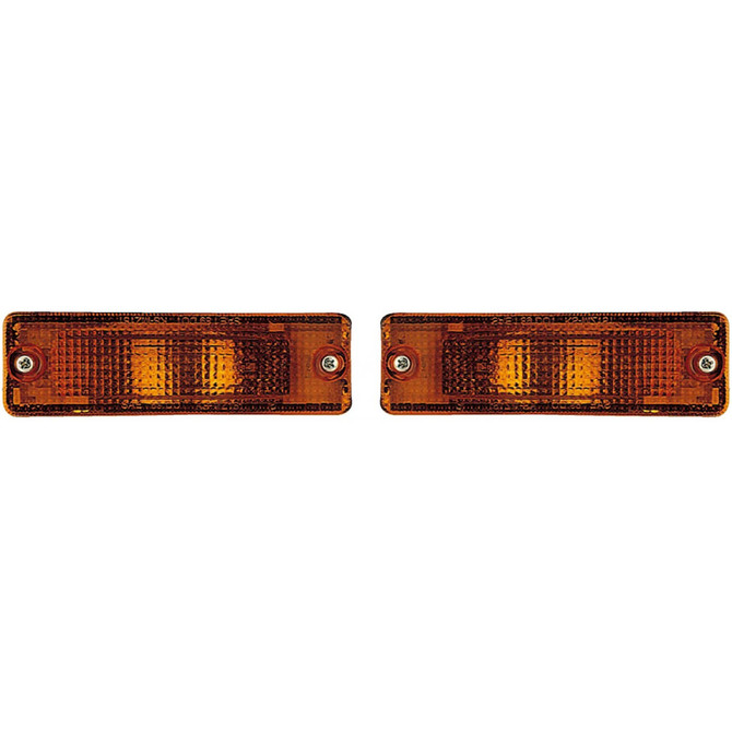 For 1988-1993 Ford Festiva Turn Signal Lights Driver and Passenger Side For MA2530104 (PLX-M0-MZ161-B0000)