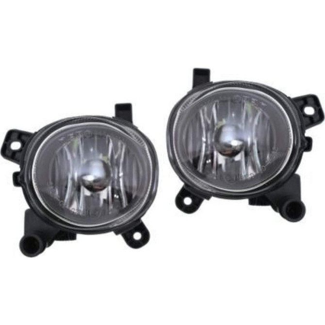 For Audi A6 Fog Light 2012-2018 Pair Driver and Passenger Side For VW2592115 | 8T0 941 699 E (PLX-M0-19-0796-00-CL360A56)