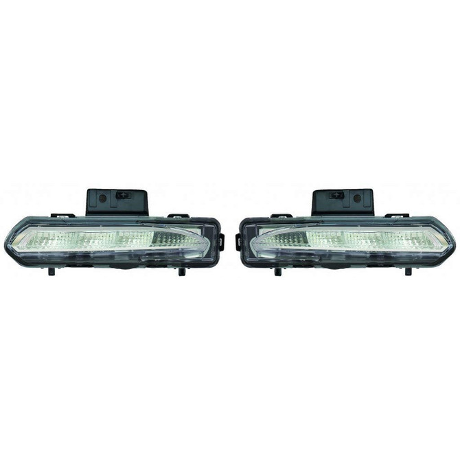 For Buick Enclave Parking Light 2013 14 15 16 2017 Pair Driver and Passenger Side LED GM2520195 | 20956919 (PLX-M0-12-5308-00-CL360A55)