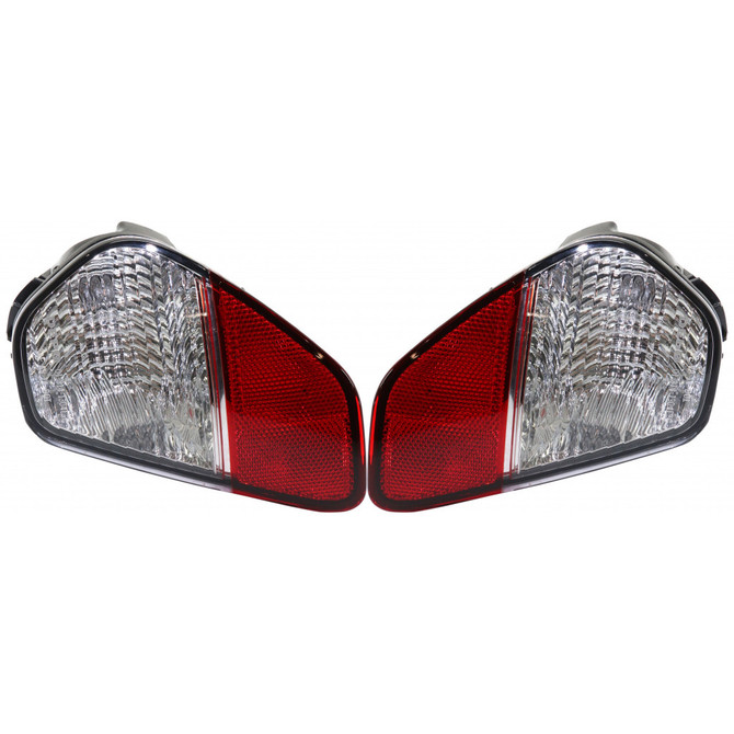 For Mitsubishi Outlander Inner Tail Light Assembly 2016 2017 2018 Pair Driver and Passenger Side MI2882103 | 8336A153 (PLX-M0-314-1304L-AS-CL360A50)