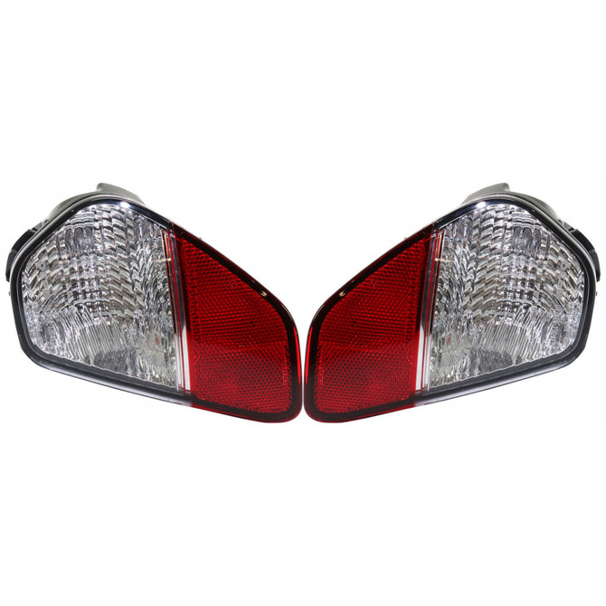 For Mitsubishi Outlander Inner Tail Light Assembly 2016 2017 2018 Pair Driver and Passenger Side MI2882103 | 8336A153 (PLX-M0-314-1304L-AS-CL360A50)