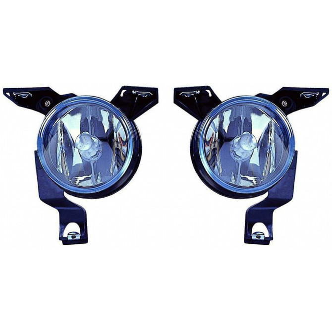 For Volkswagen Beetle Fog Light 2003 2004 2005 Pair Driver and Passenger Side | DOT Certified | VW2592107 (PLX-M1-340-2005L-AF-CL360A1)