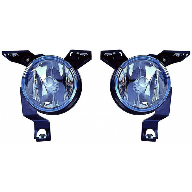 For Volkswagen Beetle Fog Light 2003 2004 2005 Pair Driver and Passenger Side | DOT Certified | VW2592107 (PLX-M1-340-2005L-AF-CL360A1)