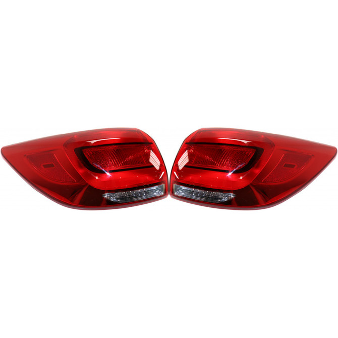 For Kia Sportage EX / LX Model Outer Tail Light Assembly 2014 2015 2016 Pair Driver and Passenger Side For KI2804121 | 92402 3W520 (PLX-M0-223-1971L-AS-CL360A50)