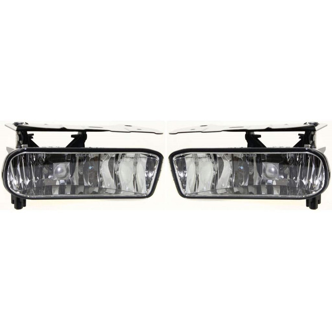 For Cadillac Escalade / EXT Fog Light 2002 03 04 05 2006 Pair Driver and Passenger Side For GM2592138 | 15252038 (PLX-M0-19-5626-00-CL360A55)