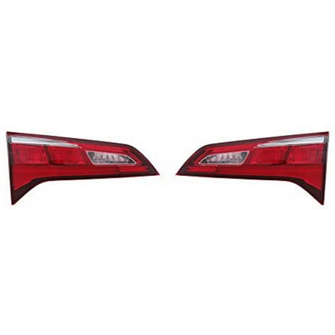 For Acura RDX Inner Tail Light 2016 2017 2018 Pair Driver and Passenger Side LED For AC2802105 | 34155-TX4-A51 (PLX-M0-17-5612-00-CL360A55)