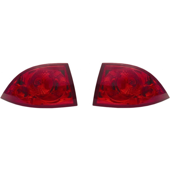 For Buick Lucerne Outer Tail Light 2006 07 08 09 10 2011 Pair Driver and Passenger Side For GM2818177 | 25927355 (PLX-M0-11-6196-00-CL360A55)