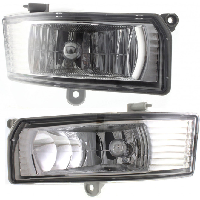 For Toyota Camry Fog Light Assembly 2005 2006 Pair Driver and Passenger Side TO2592120 | 81220-06040 (PLX-M0-212-2042L-AQ-CL360A50)