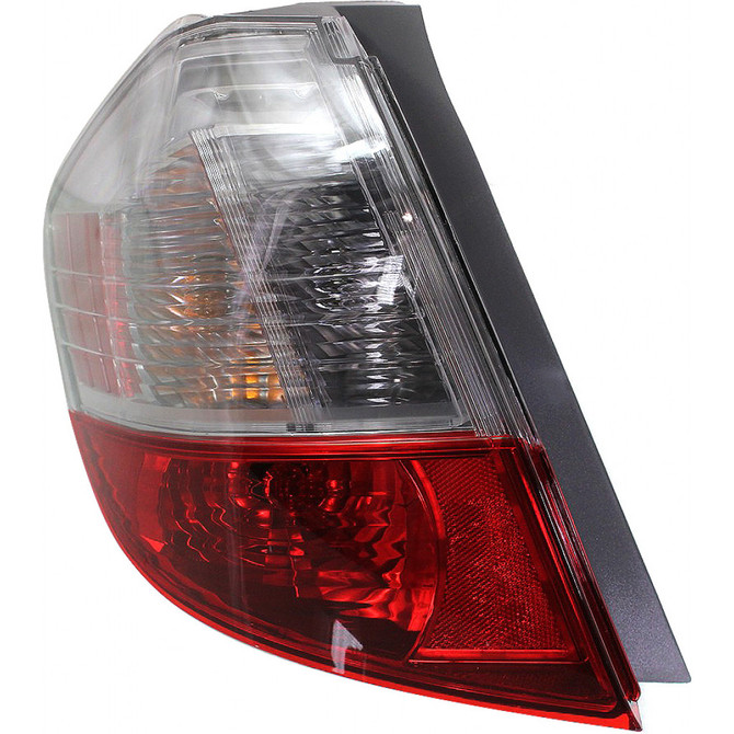 For Honda Fit Tail Light 2009-2014 Driver Side w/ Bulbs DOT Certified For HO2800176 | 33550-TK6-A01BASE (CLX-M0-11-6326-00-1)