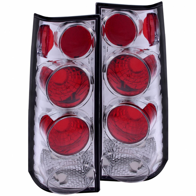 ANZO For GMC Savana 2500 1996-2002 Tail Lights Chrome | (TLX-anz211147-CL360A72)