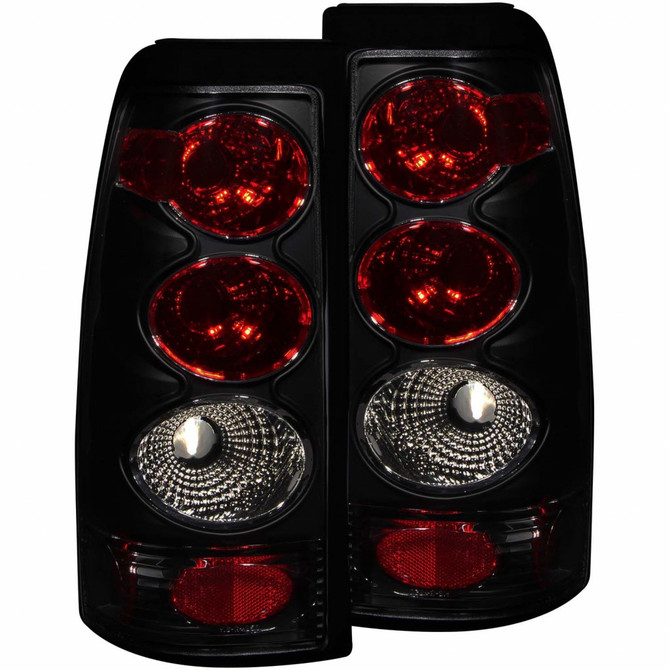 ANZO For GMC Sierra 1500 HD Classic 2007 Tail Lights Dark Smoke | (TLX-anz211160-CL360A81)