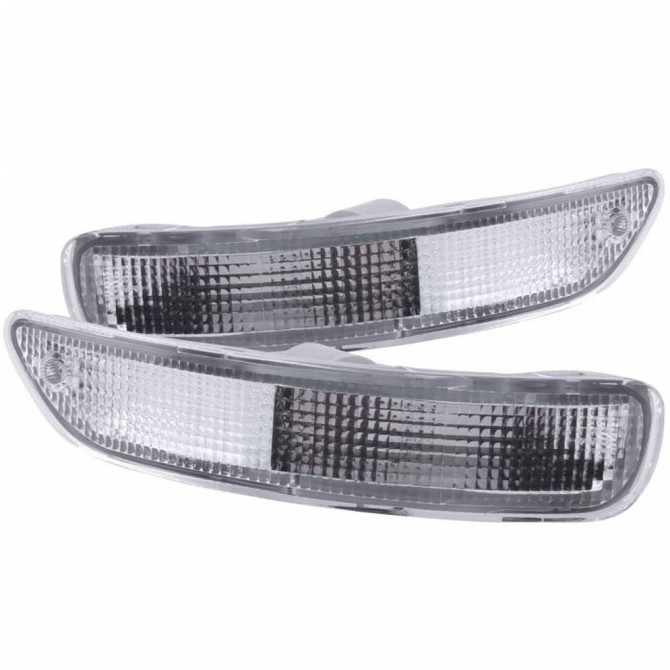 ANZO For Toyota Corolla 1993-1997 Parking Lights Euro Chrome | (TLX-anz511017-CL360A70)
