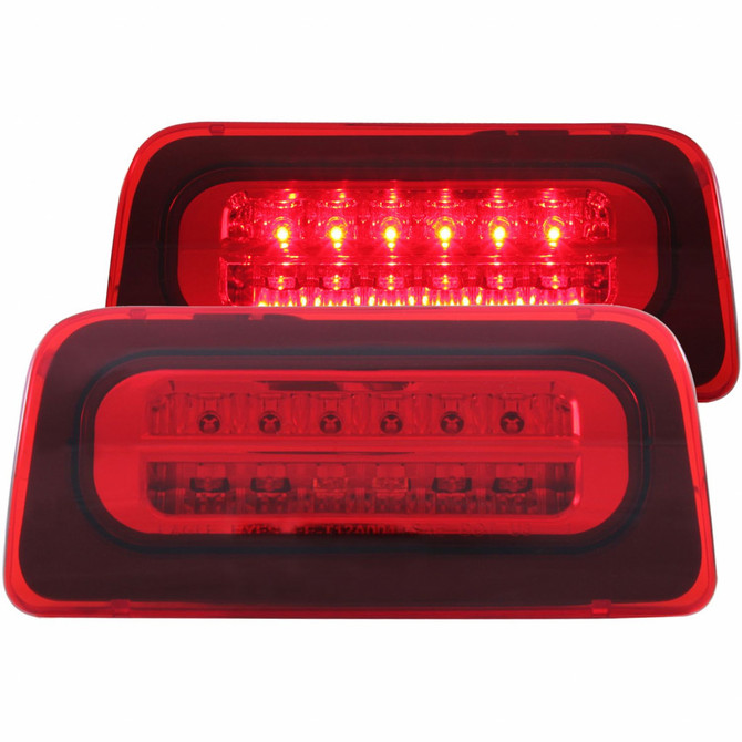 ANZO For GMC Sonoma 1995-2004 LED Brake Light 3rd Red/Clear | (TLX-anz531020-CL360A71)