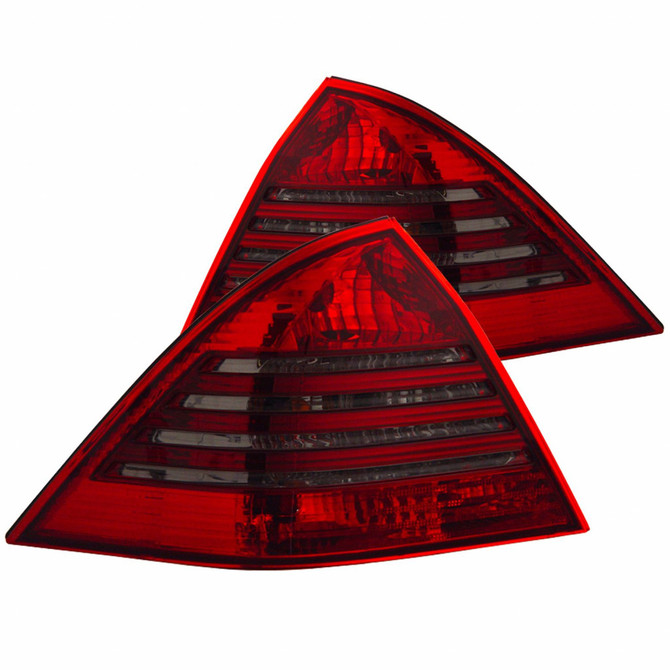 ANZO For Mercedes-Benz C43 AMG/C280 2000 Tail Lights Red/Smoke | (TLX-anz221151-CL360A71)