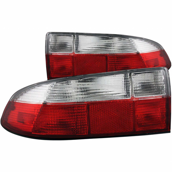 ANZO For BMW Z3 1996 1997 1998 1999 Tail Lights Red/Clear | (TLX-anz221131-CL360A70)