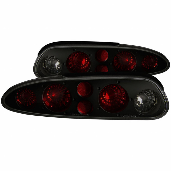 ANZO For Chevy Camaro 1993-2002 Tail Lights Dark Smoke | (TLX-anz221175-CL360A70)