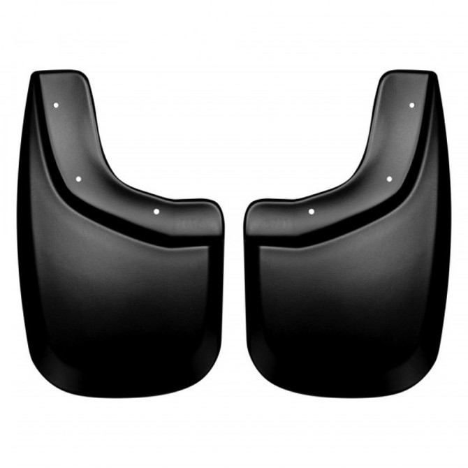 Husky Liners For GMC Canyon 2004-2012 Mud Guards Rear w/ Large Fender Flares | Custom-Molded (TLX-hsl57811-CL360A71)