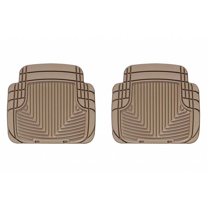 WeatherTech Rubber Mats For BMW M3 1999 | Rear | Tan | Convertible |  (TLX-wetW50TN-CL360A70)