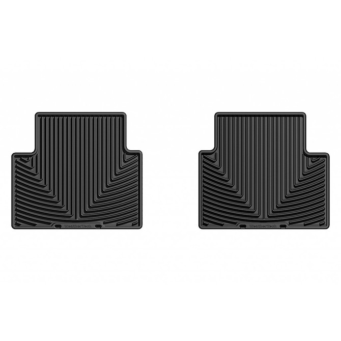 WeatherTech Rubber Mats For Nissan Rogue 2008-2013 Rear - Black |  (TLX-wetW217-CL360A70)