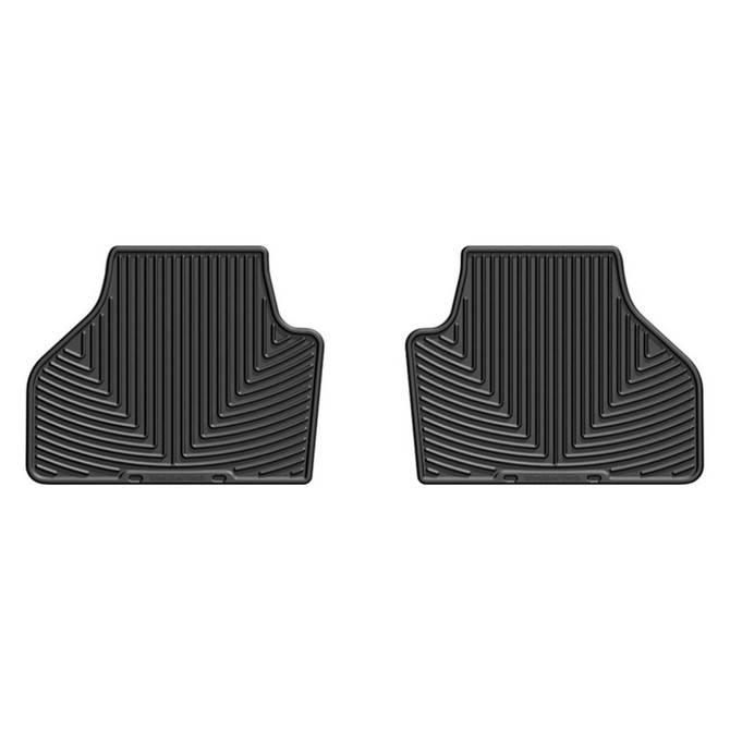 WeatherTech Rubber Mats For BMW X3 2011-2021 Rear - Black |  (TLX-wetW259-CL360A70)