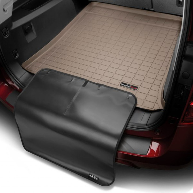 WeatherTech Cargo Liners For Cadillac Escalade 2015-2021 w/ Bumper Protector | Tan |  (TLX-wet41707SK-CL360A70)