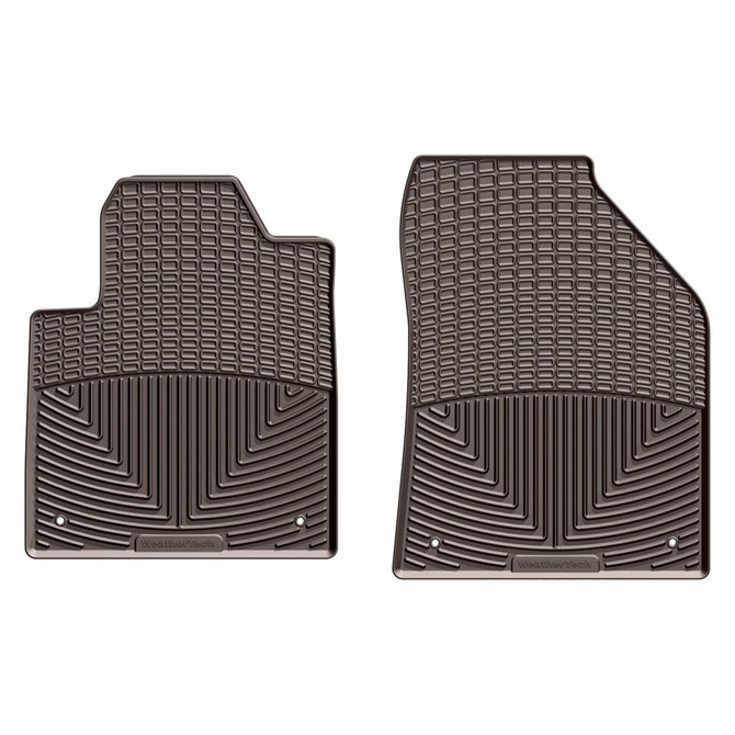 WeatherTech Rubber Mats For Jeep Cherokee 2016-2021 Front Cocoa |  (TLX-wetW383CO-CL360A70)