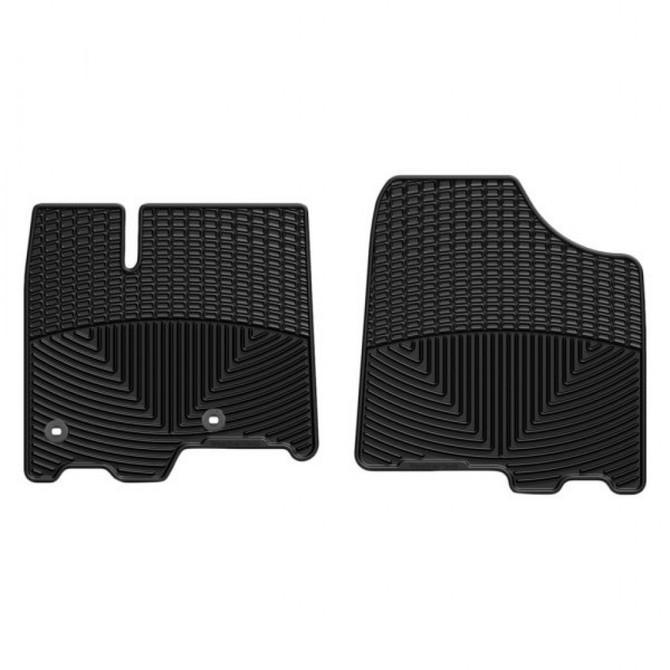 WeatherTech Floor Mats For Toyota Sienna 2013-2021 | Front | Black |  (TLX-wetW292-CL360A70)