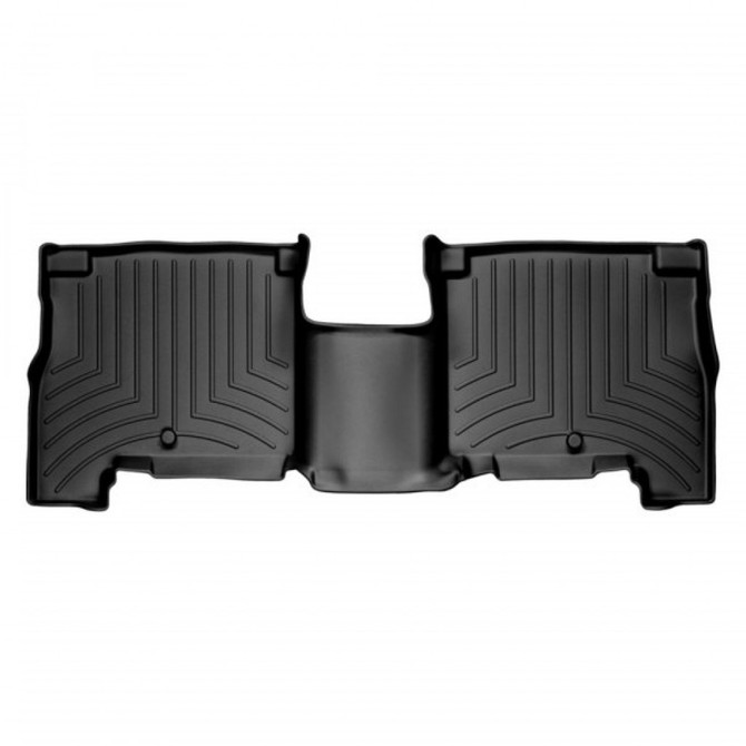 WeatherTech Floor Liner For Hyundai Santa Fe 2007 08 09 10 11 2012 Rear - Black |  (TLX-wet440962-CL360A70)