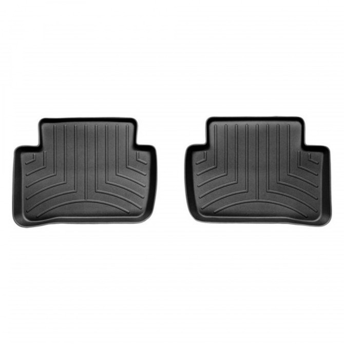 WeatherTech Floor Liner For Mercedes-Benz C-Class 2008-2013 - W204 Rear - Black |  (TLX-wet441612-CL360A70)