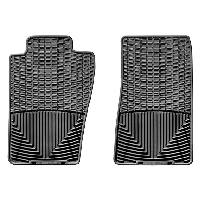 WeatherTech Floor Mats For Chevy S10 Pickup 1982-1993 | Front | Black |  (TLX-wetW11-CL360A70)