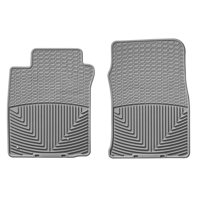 WeatherTech Rubber Mats For Hyundai Accent 2000 01 02 03 04 2005 Front - Grey |  (TLX-wetW39GR-CL360A70)