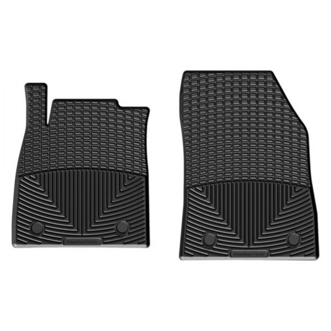 WeatherTech Floor Mats For Chevy Impala 2014-2021 | Front | Black |  (TLX-wetW318-CL360A70)