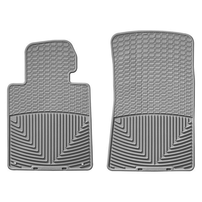 WeatherTech Rubber Mats For BMW M3 1999 Front - Grey | Convertible (TLX-wetW24GR-CL360A70)