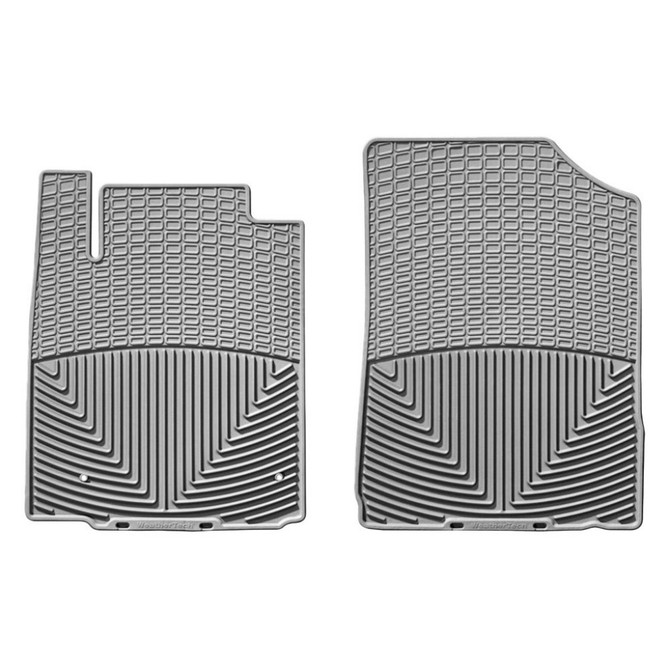 WeatherTech Rubber Mats For Toyota Avalon 2005 06 07 08 09 2010 Front - Grey |  (TLX-wetW174GR-CL360A70)