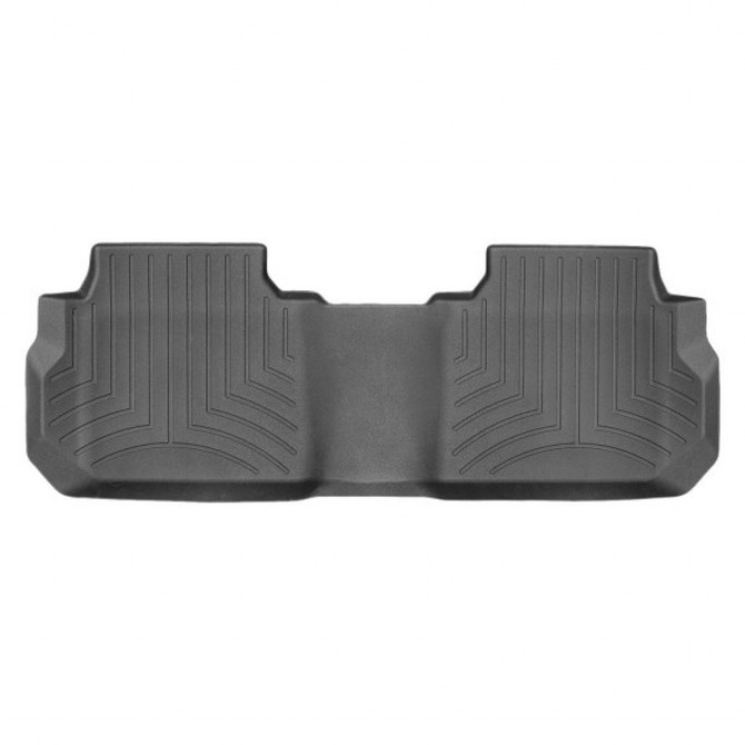 WeatherTech Floor Liner For GMC Acadia 2017-2021 (2nd Row Bench Seats ONLY) Rear | Black (TLX-wet4410802-CL360A70)