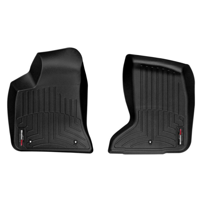 WeatherTech Floor Liner For Dodge Charger 2011-2021 | Front | Black | (TLX-wet444251-CL360A70)