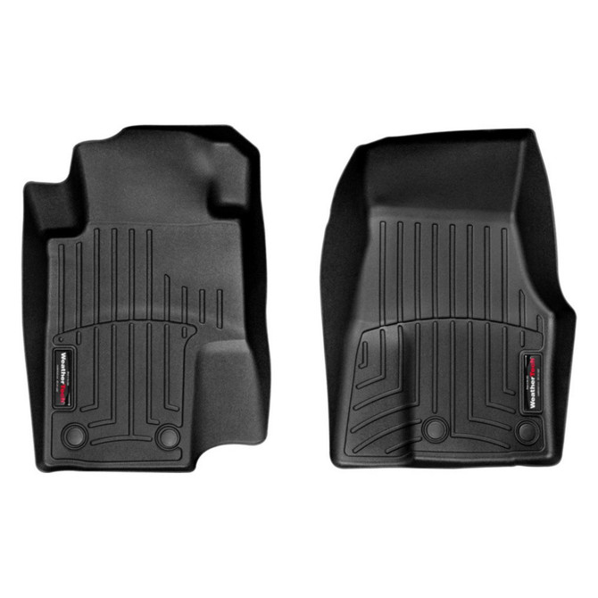 WeatherTech Floor Liner For Ford Mustang 2012 2013 | Front | Black | (TLX-wet444681-CL360A70)