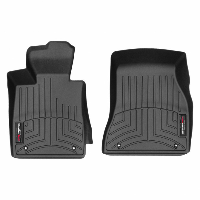 WeatherTech Floor Liners For BMW 5-Series 2017-2021 - Front - Black xDrive Only | Does Not Fit RWD (TLX-wet4410891-CL360A70)