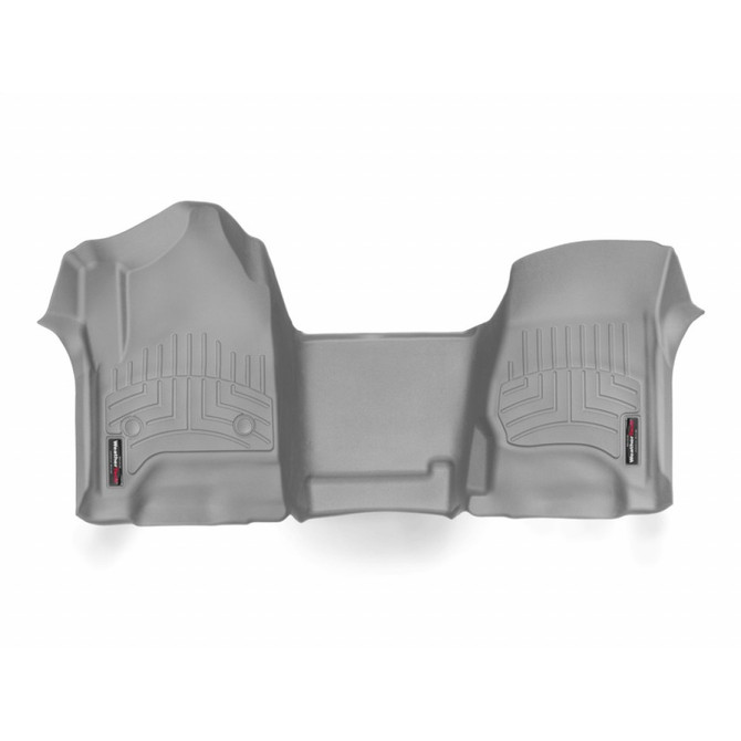 WeatherTech Floor Liner For Chevy Silverado 1500 2014-2021 | Front - Grey |  (TLX-wet465431-CL360A70)